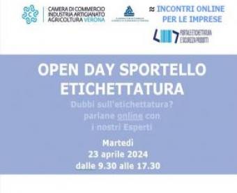 OPEN DAY ETICHETTATURA 23 04